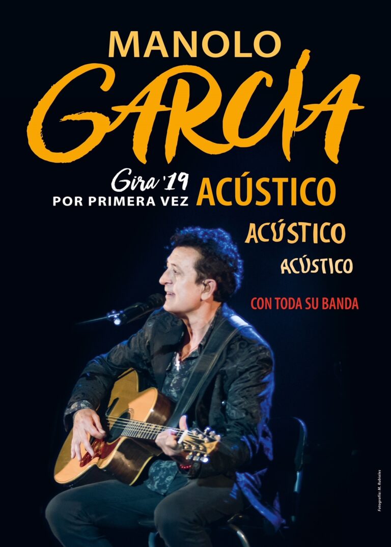 Manolo García ofrecerá un segundo concierto en Ciudad Real el 6 de abril