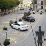 Habilitadas nueve plazas de aparcamiento en la plaza Alonso Quijano de Argamasilla de Alba