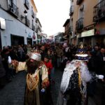 Multitudinario recibimiento a Melchor, Gaspar y Baltasar en la Gran Cabalgata de Illescas 2019