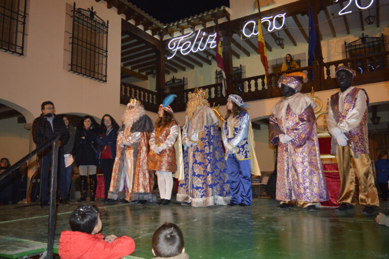 Los Reyes Magos visitaron Mota del Cuervo este fin de semana