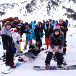 Vecinos y estudiantes de Argamasilla de Alba viajan a la nieve con el IES Vicente Cano