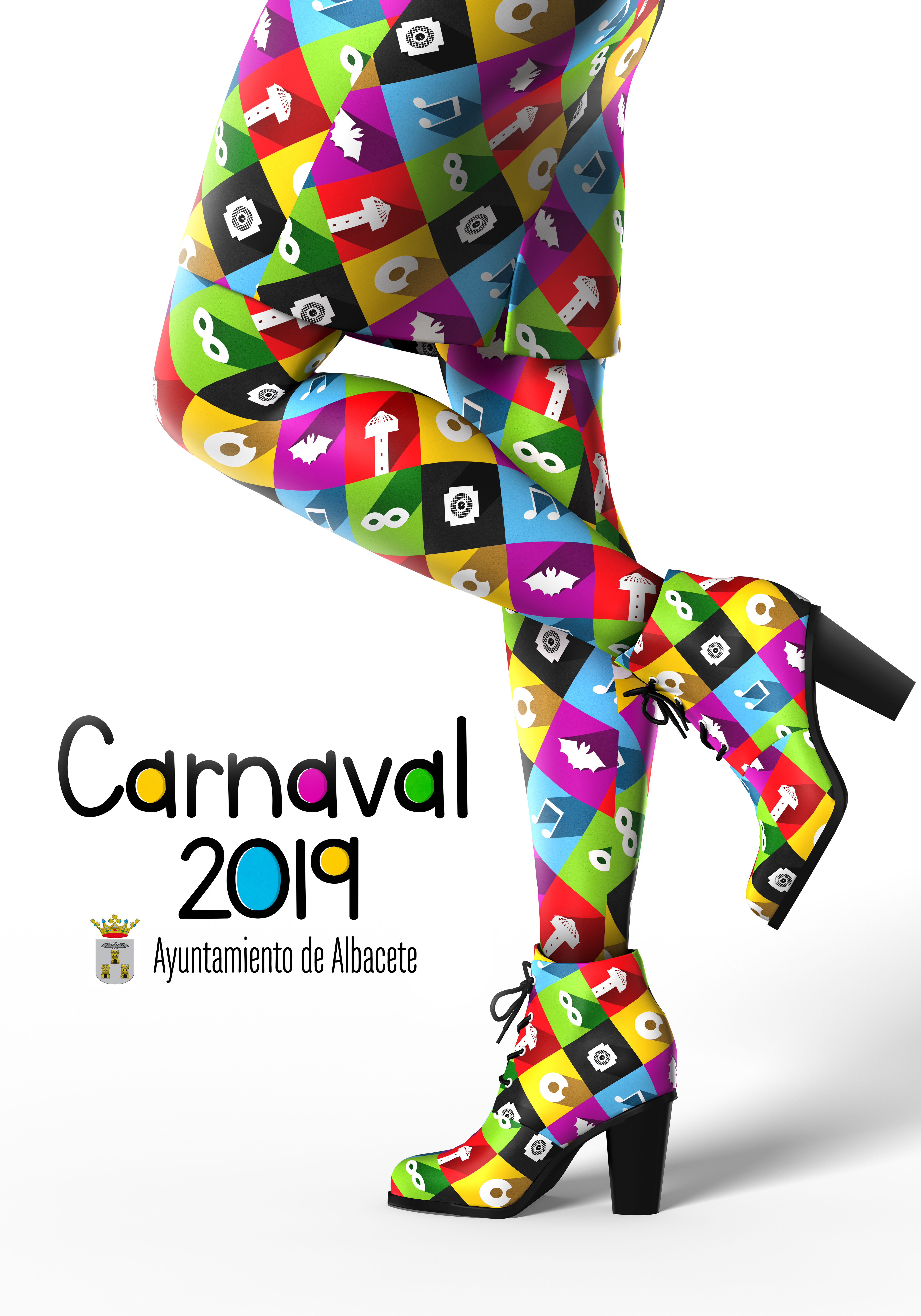 Así luce el cartel oficial del Carnaval 2019 de Albacete