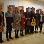 Miguel Ángel Prieto recita su poema ganador en el Certamen de Poesía Carmen Arias