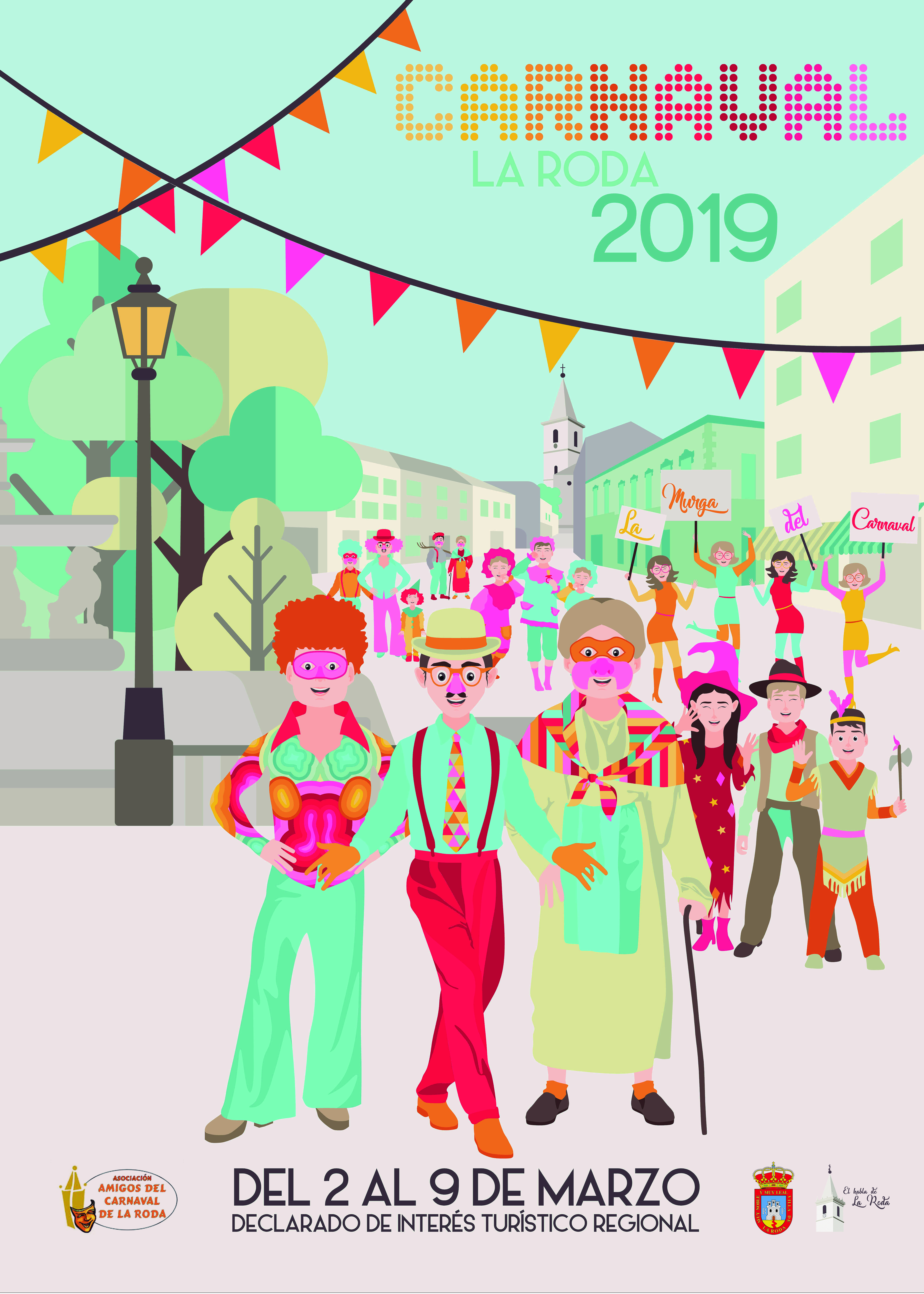 La Roda estrena el cartel de su Carnaval 2019