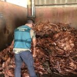 Ciudad Real, entre las ciudades afectadas por el robo de 100 toneladas de cobre de una organización criminal