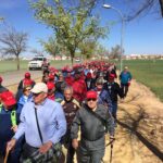 Unos 200 mayores se trasladaron a Manzanares para la ruta “Los molinos del río Azuer”