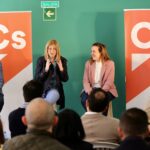 María Ángeles Rosado y Carmen Picazo en Pedro Muñoz: “En Ciudadanos queremos ponerlo fácil a los agricultores»