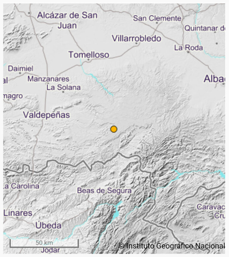 Montiel registra un terremoto de 2,8 grados de magnitud