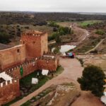 Espectacular vuelo sobre el pantano de Peñarroya
