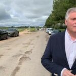 Cañizares se compromete a dar una solución definitiva a la calle Fernando Alonso de Coca