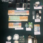 Cocaína, móviles, portátiles y 2.390 euros, el «botín» de un grupo criminal de Tarancón