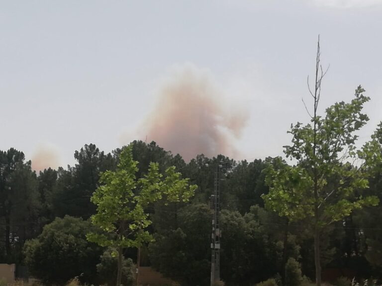 Desciende a nivel 0 el incendio forestal declarado en Villar de Olalla