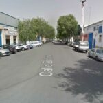 Herido en accidente laboral tras caerse de una escalera en la calle Zurbarán de Tomelloso