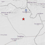 El I.G.N. registra esta madrugada un terremoto a 21 km de Tomelloso