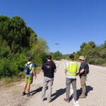 Varios drones se unen a la búsqueda del desaparecido en la localidad conquense de Jábaga