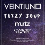 Veintiuno, Fizzy Soup, Caniche Macho y Muntz actuarán el 2 de agosto en el ‘A summer night fest!’ de Alcázar de San Juan