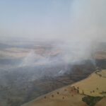 Decretado el nivel 1 en un incendio declarado en Viso del Marqués