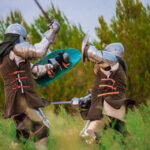 Este viernes, La Roda aocgerá una exhibición de combate medieval