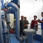 El equipo de gobierno de Socuéllamos visita las instalaciones de la descalcificadora del servicio municipal de aguas