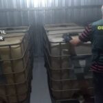 Dos detenidos por robar durante 10 meses 3.000 litros de gasoil diarios