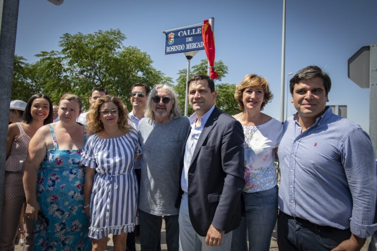 Rosendo ya tiene una calle que lleva su nombre: «Llevo a Bolaños en la sangre, y ahora en el currículum»