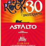 El festival AjoRock 2019 se celebrará este viernes en Las Pedroñeras con la actuación de Asfalto como cabeza de cartel