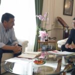 Reina le traslada a Caballero su preocupación por garantizar el abastecimiento de agua a Almagro