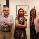 Inaugurada la exposición ‘Ilustraciones, procesos cruzados’ en la Biblioteca ‘Lope de Vega’ de Manzanares