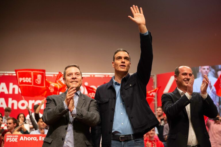 Page y Guijarro acompañarán a Pedro Sánchez en su acto de este sábado en Cuenca