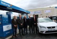 Inaugurada la primera estación de carga de gas natural para vehículos en Albacete