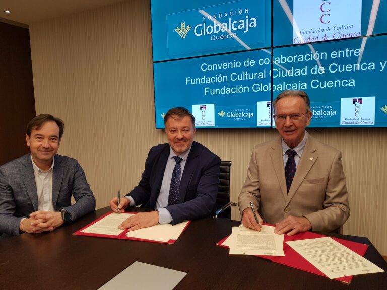 La Fundación Globalcaja Cuenca renueva su colaboración con la Fundación Ciudad de Cultura
