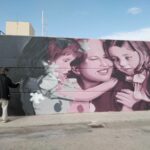 Un gran mural de 'Las Supernenas' visibiliza en Quintanar de la Orden la lucha contra el cáncer