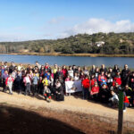 Más de ochenta participantes en la segunda ruta de la IV Liga de Senderismo Familiar