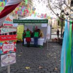 VII Feria Solidaria organizada por esRadio Albacete en la explanada del Museo de la Cuchillería