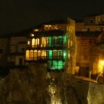 Las Casas Colgadas de Cuenca se iluminarán de amarillo y verde por el aniversario de la ONCE