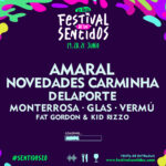 Novedades Carminha, Delaporte y Monterrosa, entre las nuevas incorporaciones al cartel del Festival de Los Sentidos