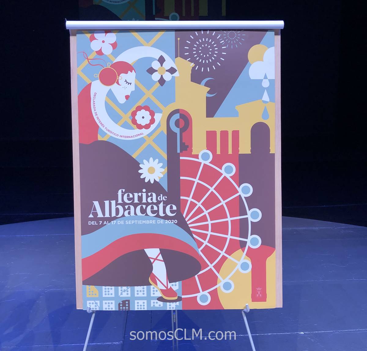 Conocemos a fondo el diseño del cartel de la Feria de Albacete por Celia Navalón