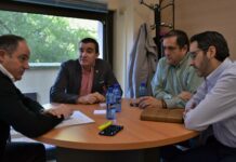 Sáez analiza con la Junta de Cofradías propuestas para fomentar la difusión de la Semana Santa