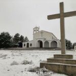 Balazote, otro municipio de la provincia de Albacete que se cubre de nieve