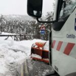 Varias carreteras de las provincias de Guadalajara y Cuenca registran ocho incidentes por nieve y hielo
