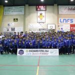 La escuela deportiva de fútbol sala se presenta en la ‘Bombonera’ por todo lo alto