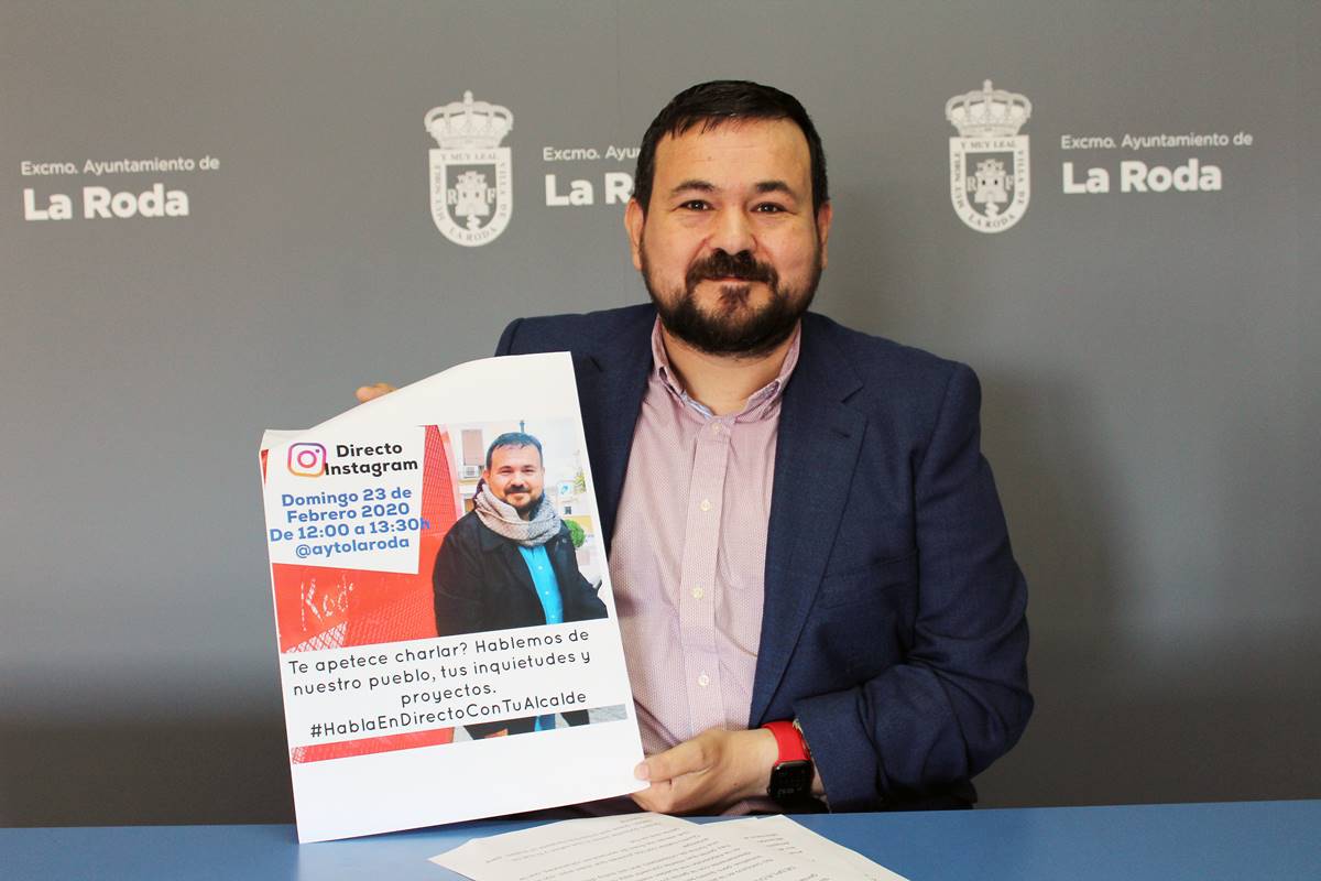 Juan Ramón Amores quiere ‘conectarse’ con los jóvenes de La Roda