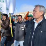 Los agricultores llegan a Toledo al grito del "campo unido, jamás será vencido": "Pedimos precios justos"