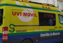 Un trabajador de 50 años resulta herido tras ser atropellado por un toro mecánico en Talavera