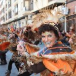 La Roda dio inicio el pasado sábado con un vistoso desfile inaugural de Carnaval