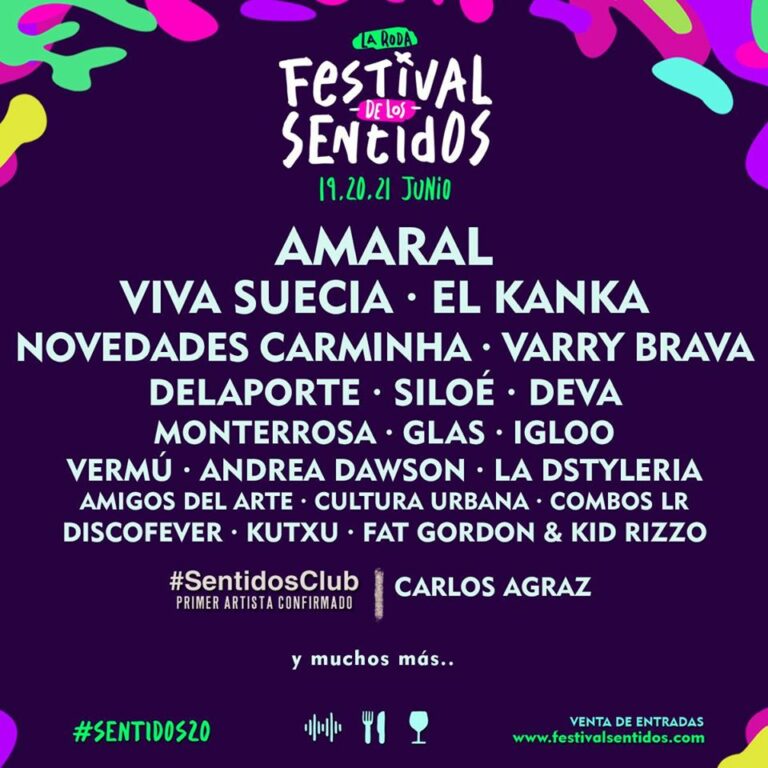 Discofever, entre las nuevas confirmaciones del Festival de Los Sentidos de La Roda