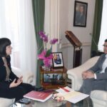 Melchor pide ayuda a la Diputación para avanzar en el proyecto de la Plataforma Logística Intermodal