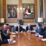 Caballero ultima con el presidente nacional de Tragsa el método de trabajo que desarrollarán en la provincia