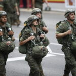 Efectivos de la Brigada paracaidista y la Base de Almagro se despliegan en distintos puntos de la región