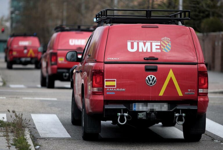 Miembros de UME, Brigada Paracaidista y Ejército de Tierra se despliegan en la región Miembros de UME, Brigada Paracaidista y Ejército de Tierra se despliegan en la región